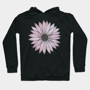 Linework flower purple Hoodie